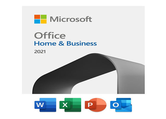 5GB 1024x768 Microsoft Office บ้านและธุรกิจ 2021 สำหรับ PC Mac Bind Key