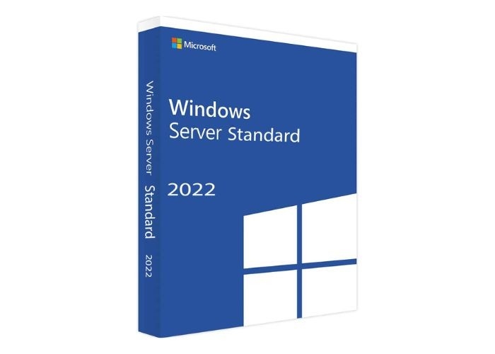 อังกฤษ Microsoft Windows Server 2022 Standard Win Server 2022 STD FPP Key License