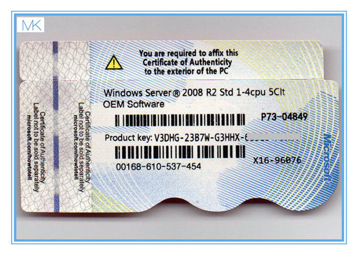 Original Windows Server 2008 R2 Product Key / Enterprise 64bit