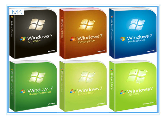 DVD 32 Bit / 64 Bit Home Microsoft Windows 7 Ultimate Product Key Softwares OEM