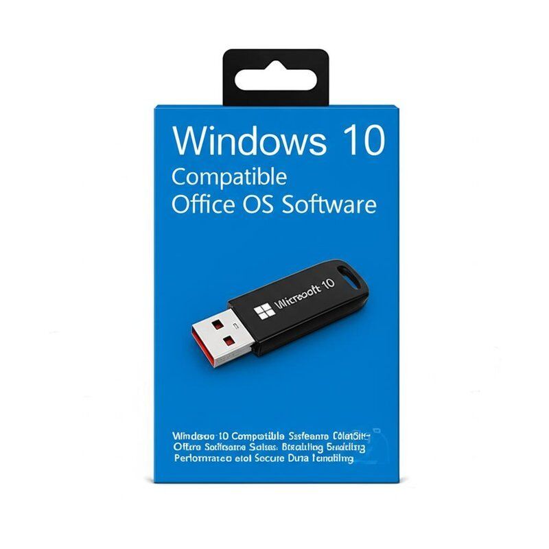 โปรแกรมระบบปฏิบัติการคอมพิวเตอร์ที่เข้ากันได้กับ Windows 10 ที่มีซุตซอฟต์แวร์สํานักงานที่ทําให้การทํางานและการจัดการข้อมูลปลอดภัย