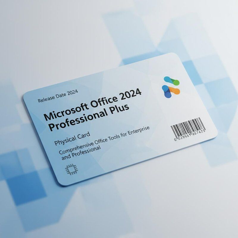 วันออกปี 2024 Microsoft Office 2024 Professional Plus การ์ดฟิสิกอล เครื่องมือสํานักงานครบวงจรสําหรับองค์กรและมืออาชีพ
