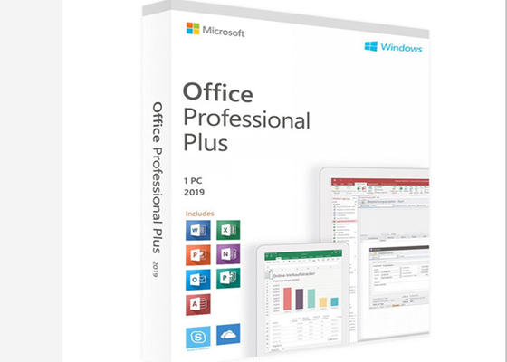 1pc Office 2019 Professional Plus เข้ากันได้กับ Word Excel PowerPoint OneNote Outlook
