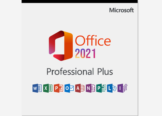 2 Core Processor Office 2021 Pro Plus สิทธิ์การใช้งานรหัสผลิตภัณฑ์สำหรับพีซี